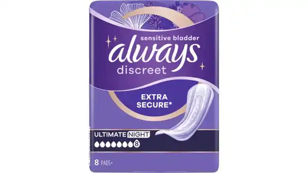 Bild 1 von Always Discreet Inkontinenz Ultimate Nacht