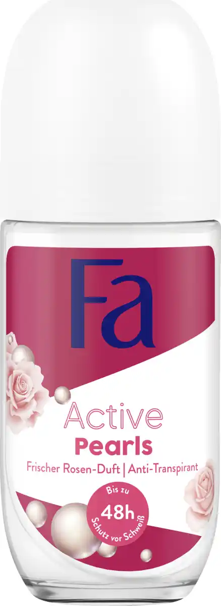 Bild 1 von Fa Anti-Transpirant Roll-on Active Pearls, 50 ml