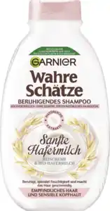 Garnier Wahre Schätze Shampoo Sanfte Hafermilch Empfindliches Haar & Sensible Kopfhaut, 250 ml