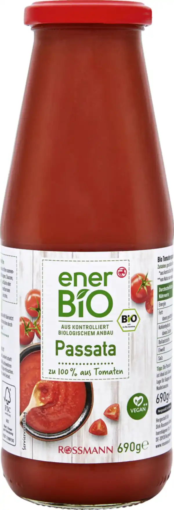 Bild 1 von enerBiO Passata, 690 g