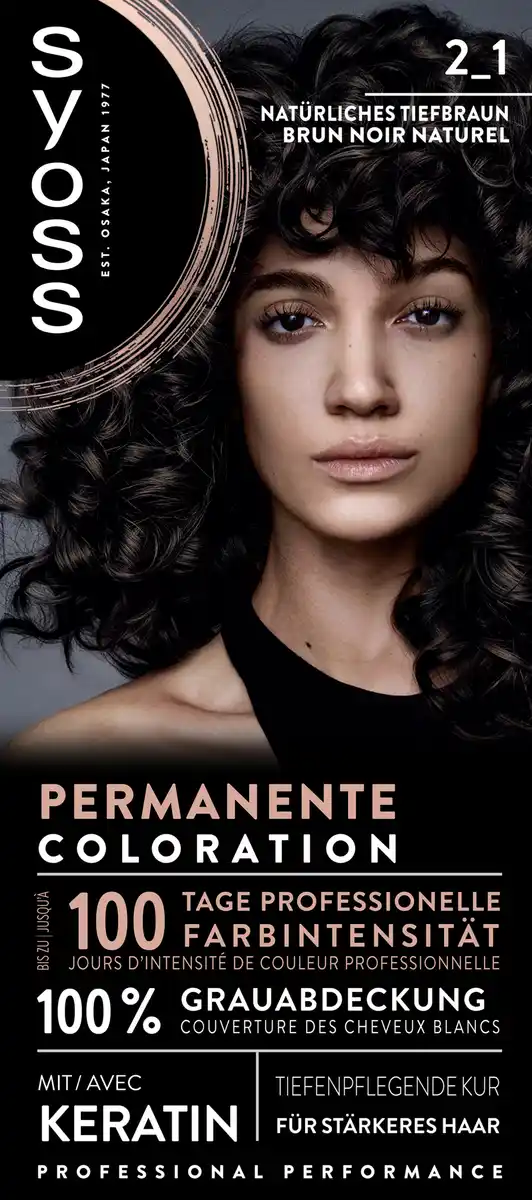 Bild 1 von Syoss Coloration 2_1 Natürliches Tiefbraun
