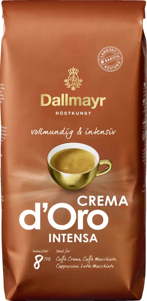 Bild 1 von Dallmayr Dallmayr Crema d'Oro intensa Ganze Bohnen 1000g, 1.000 g
