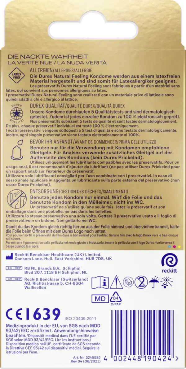 Bild 4 von Durex Natural Feeling Kondome