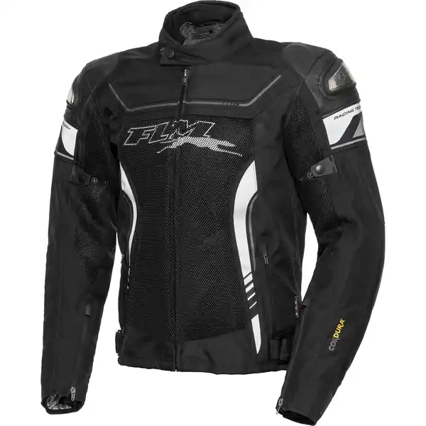 Bild 4 von FLM Sports Leder-/Textiljacke 3.1 Schwarz