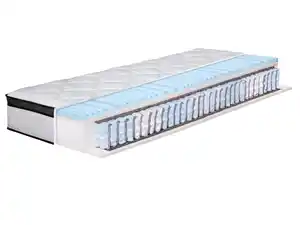 Hn8 Schlafsysteme 7-Zonen Taschenfederkern-Matratze Supreme TFK GEL mit integriertem Gelschaumtopper