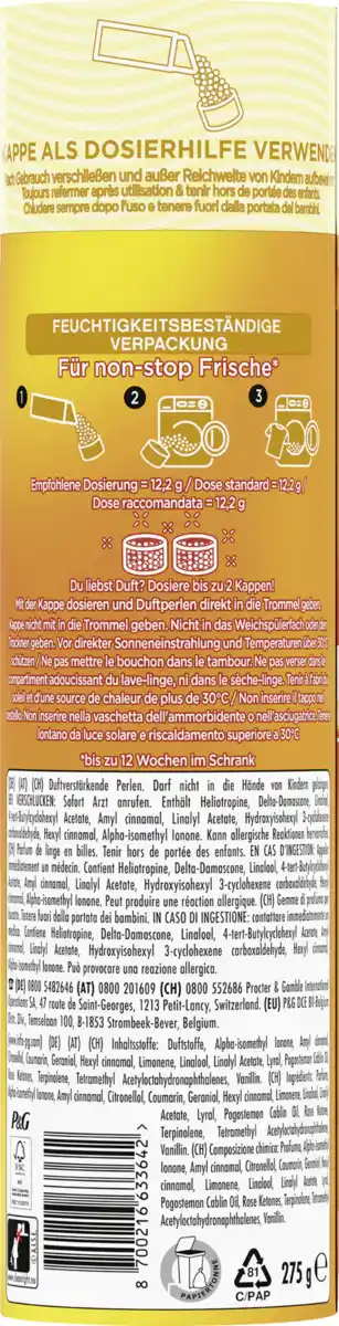 Bild 3 von Lenor Wäscheparfüm Goldene Orchidee, 275 g