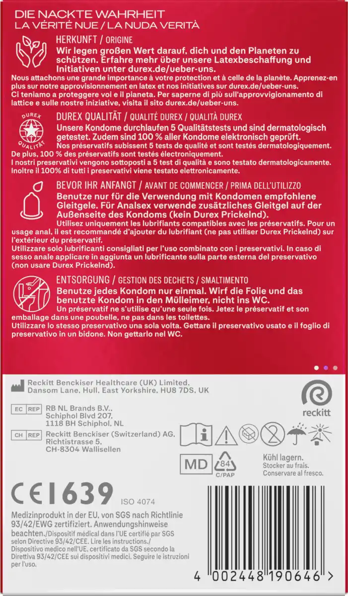 Bild 4 von Durex Gefühlsecht Extra Feucht Kondome