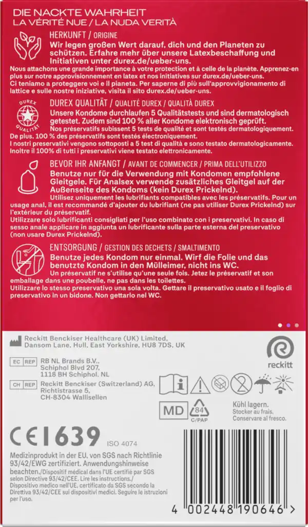 Bild 4 von Durex Gefühlsecht Extra Feucht Kondome