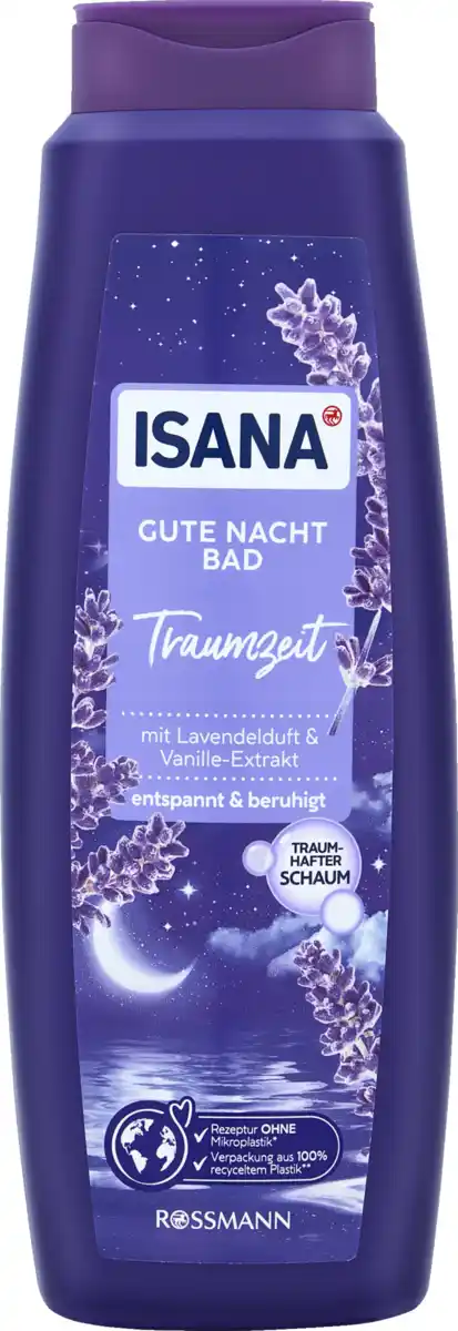 Bild 1 von ISANA Gute Nacht Bad Traumzeit, 750 ml