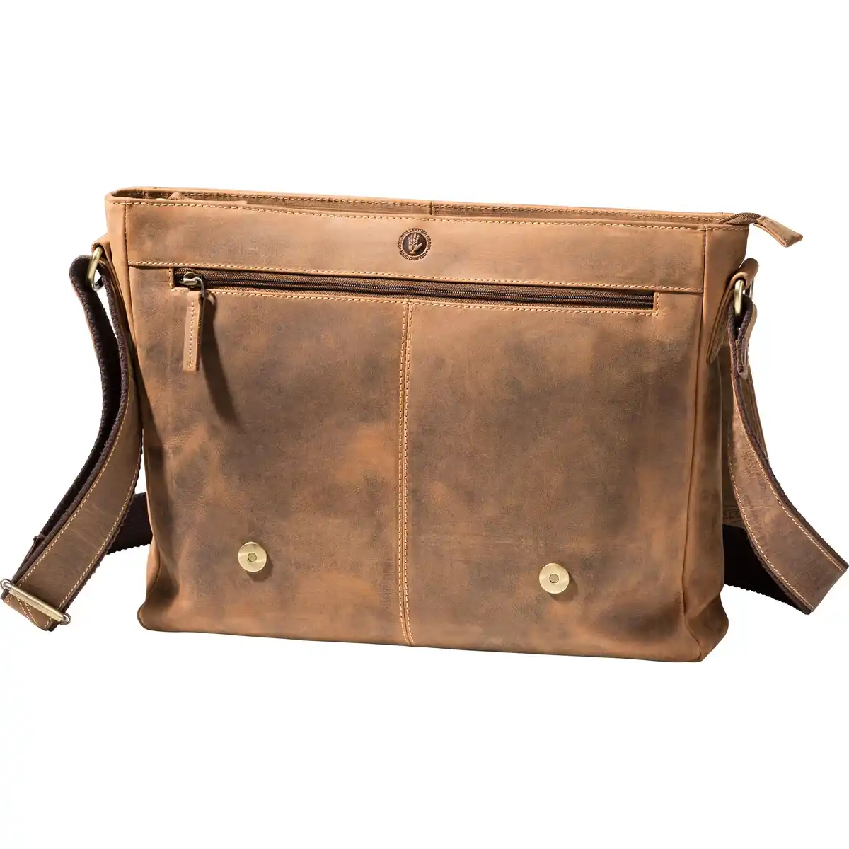 Bild 2 von Spirit Motors Vintage Leder Umhängetasche Big 8 Liter braun