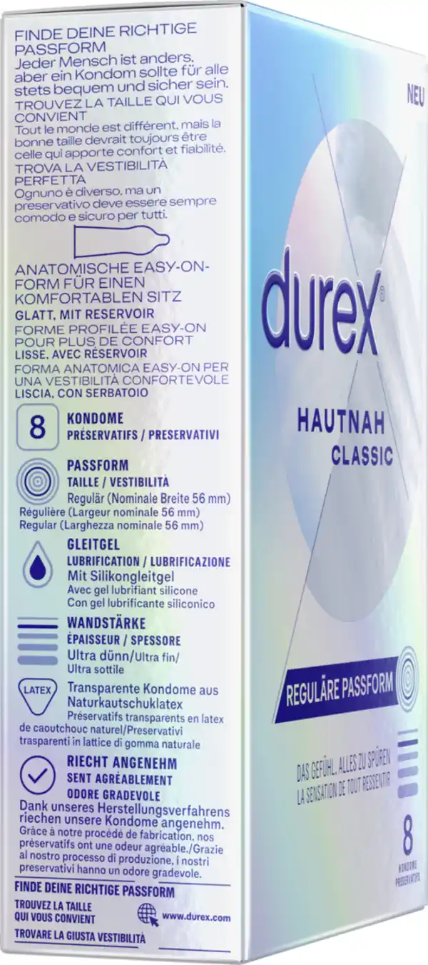 Bild 3 von Durex Hautnah Classic Kondome