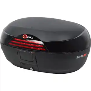 QBag Shad Topcase SH46 inklusive Universaladapterplatte schwarz