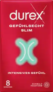 Durex Gefühlsecht Slim Fit Kondome