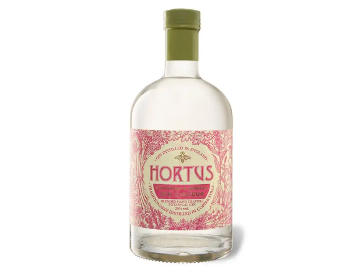 Bild 1 von Hortus Rhabarber & Ingwer Gin Likör 20% Vol