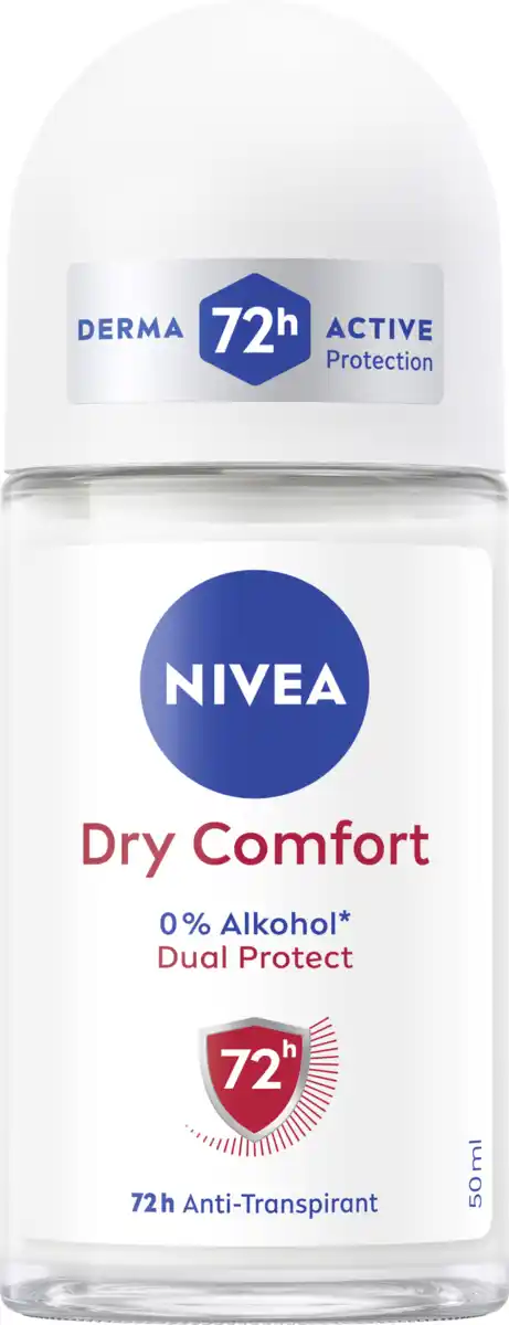 Bild 1 von NIVEA Dry Comfort Anti-Transpirant Roll-On, 50 ml