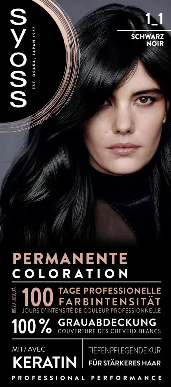 Bild 1 von Syoss Coloration 1_1 Schwarz