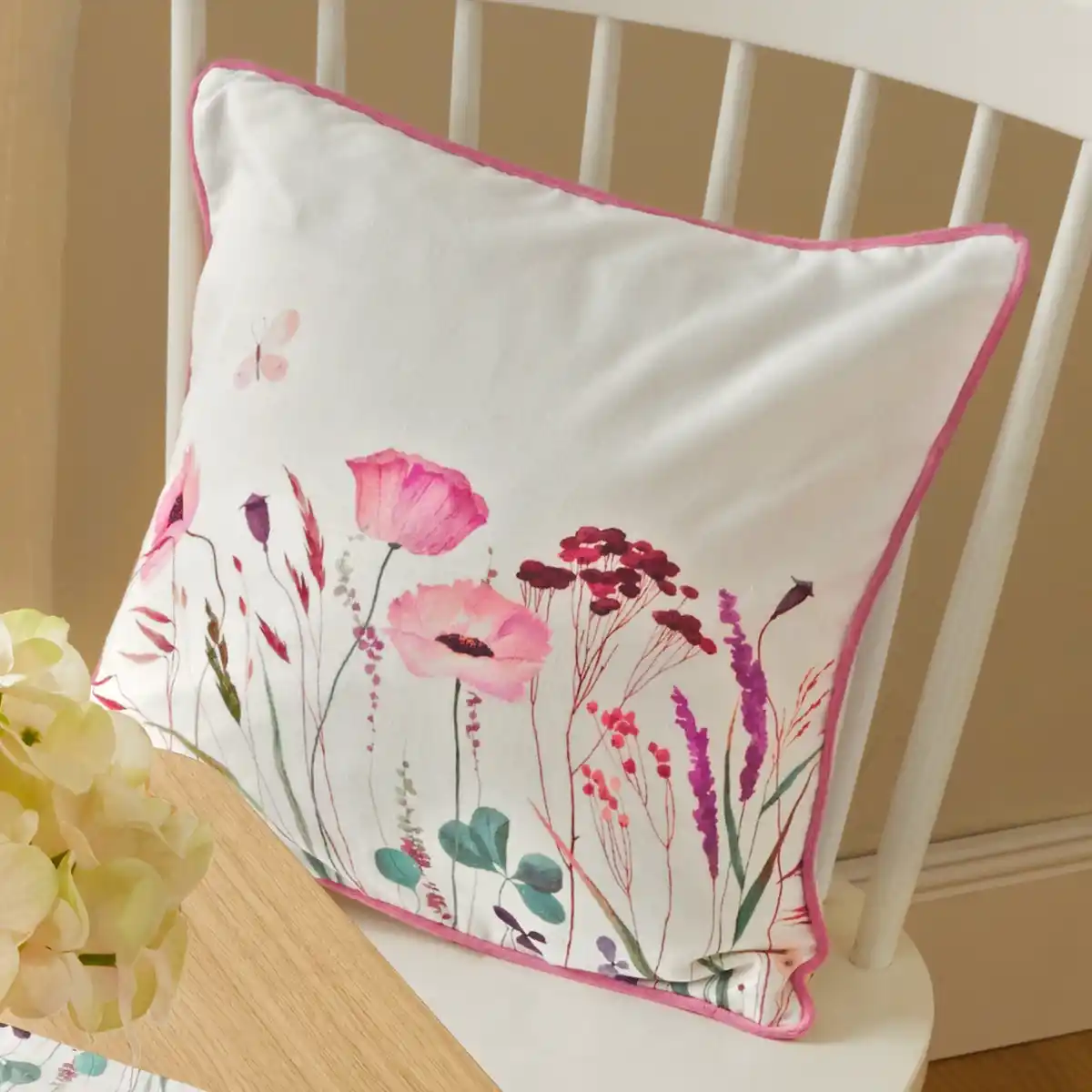 Bild 1 von Kissenbezug mit Blumenmotiv, ca. 40x40cm