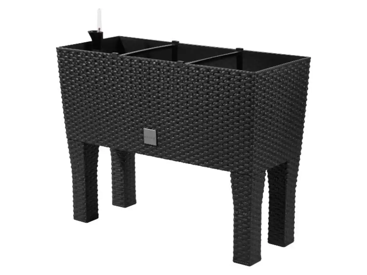 Bild 1 von PARKSIDE® 2-in-1-Hochbeet, in Rattan-Optik, L 60 x B 25 cm