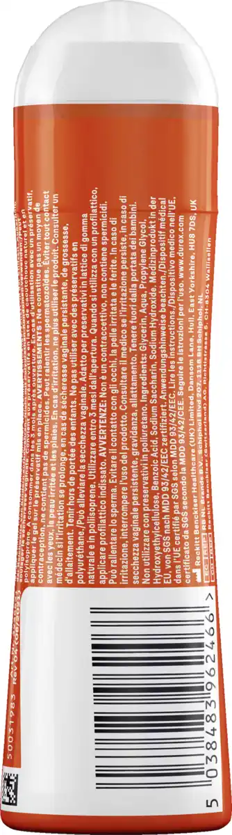 Bild 2 von Durex Wärmend Gleitgel, 50 ml