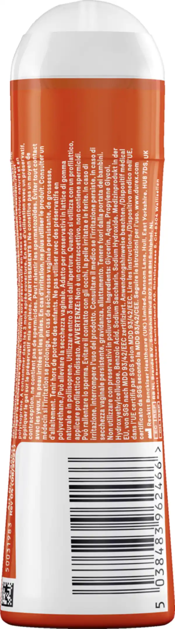 Bild 2 von Durex Wärmend Gleitgel, 50 ml