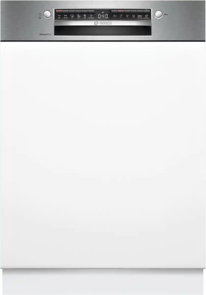 Bild 1 von SMI4ECS28E Teilintegrierter Einbau-Geschirrspüler 60 cm gebürsteter stahl / A