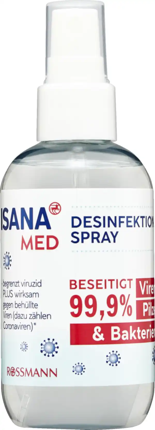 Bild 1 von ISANA Desinfektionsspray, 100 ml