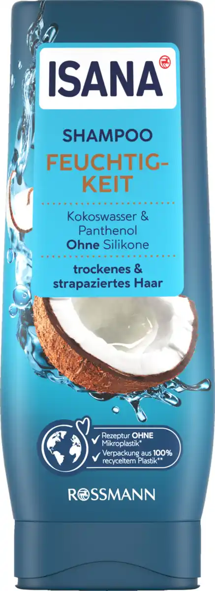 Bild 1 von ISANA Shampoo Feuchtigkeit, 300 ml