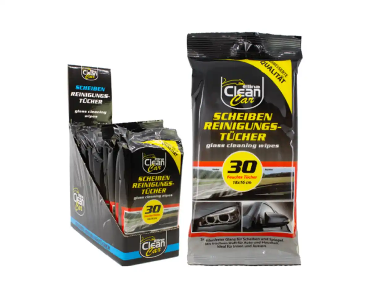 Bild 1 von Auto Feuchttücher für Innenscheiben 30St.