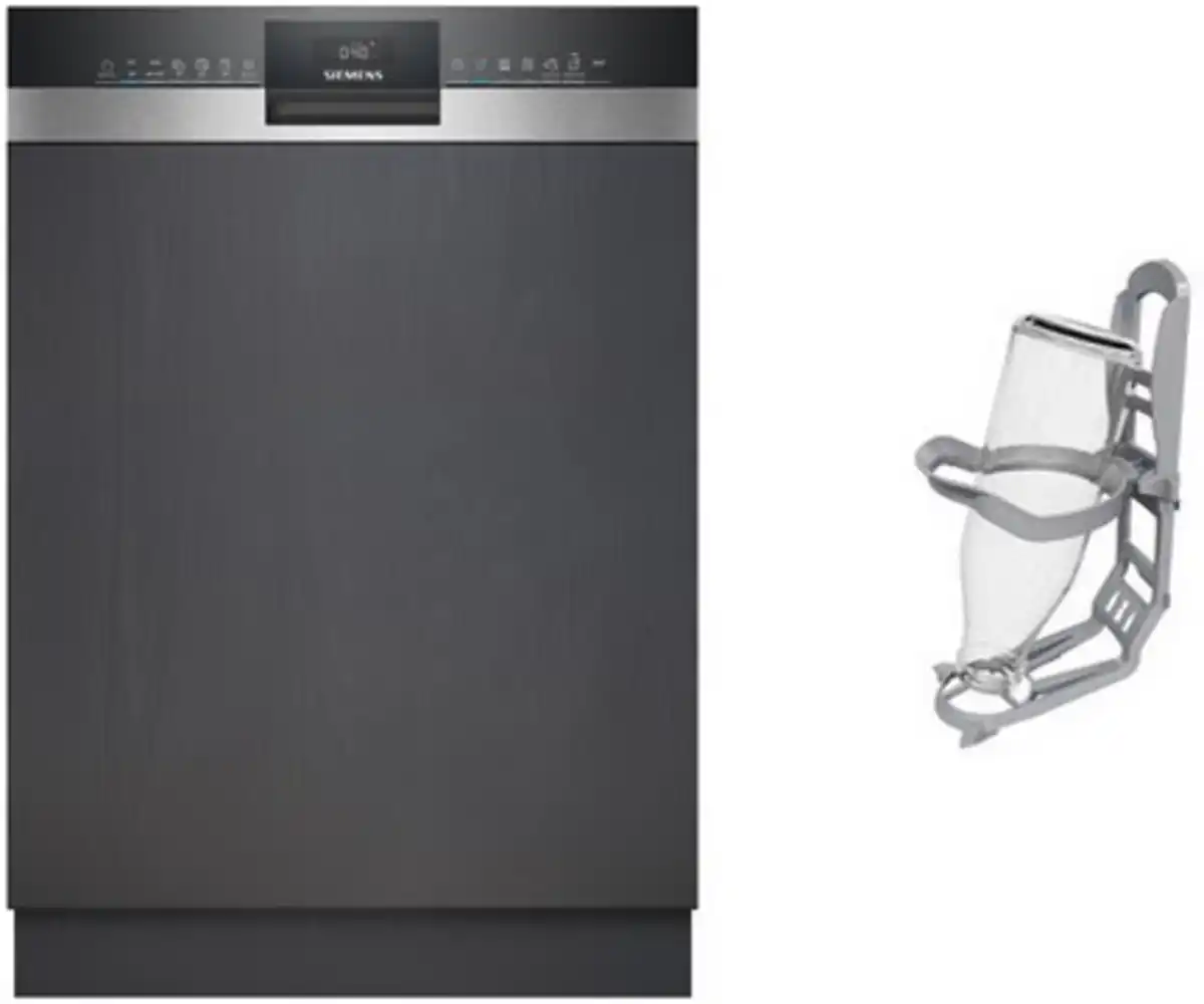Bild 1 von SN53EIEUCE Teilintegrierter Einbau-Geschirrspüler 60 cm bestehend aus SN53ES22CE + SZ36BH00 edelstah