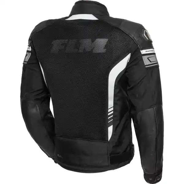 Bild 2 von FLM Sports Leder-/Textiljacke 3.1 Schwarz