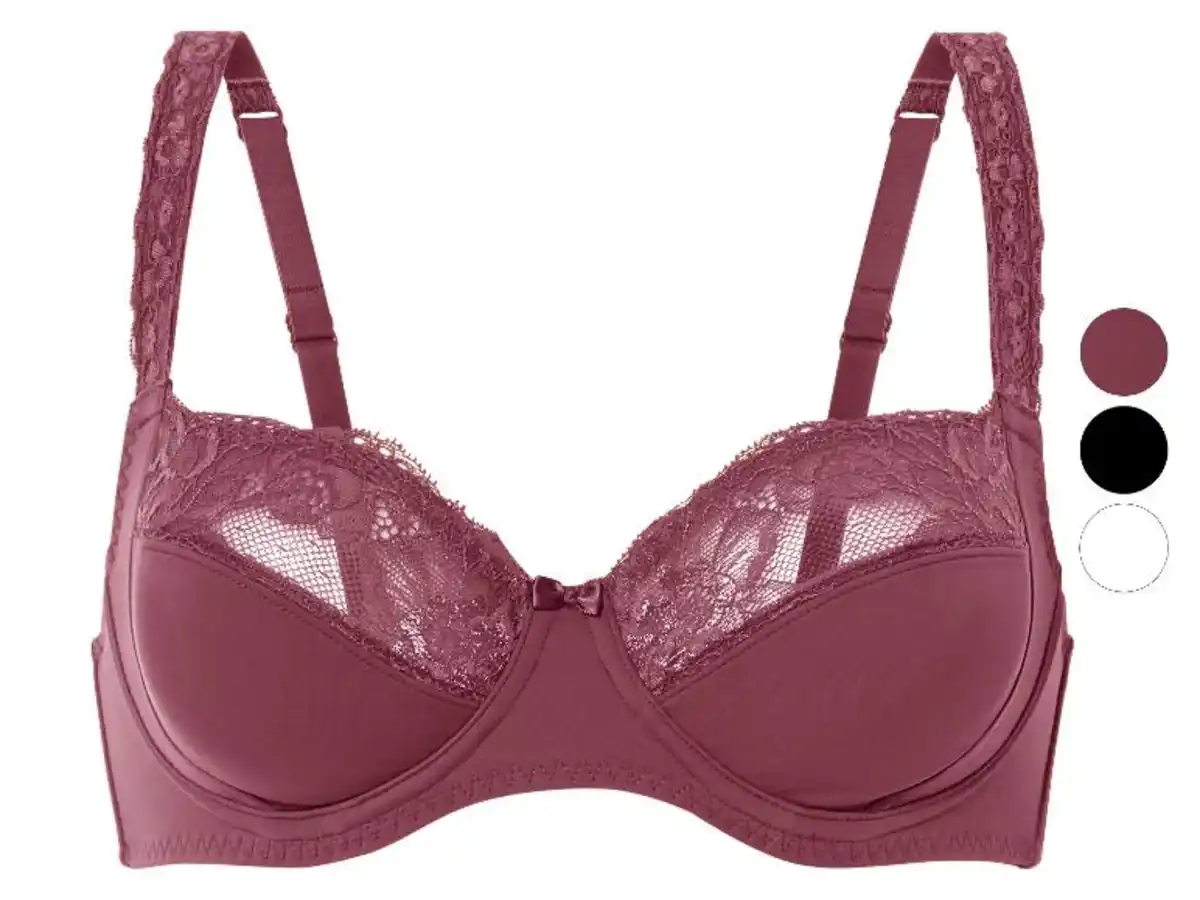 Bild 1 von esmara® Damen Bügel-BH Spitze und Zierschleife