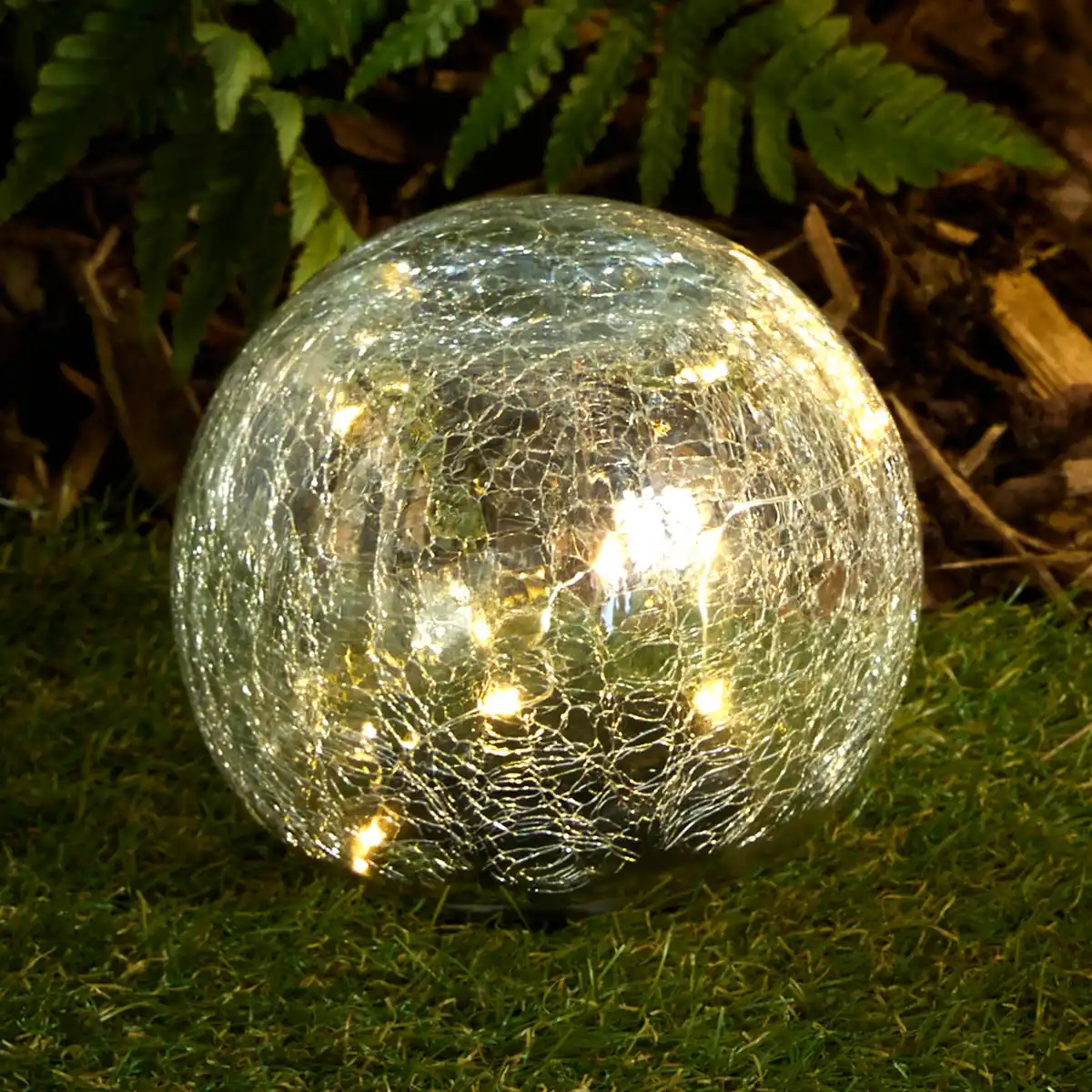 Bild 1 von Solar-Bodenleuchte mit Erdspieß, ca. 10x10x17cm