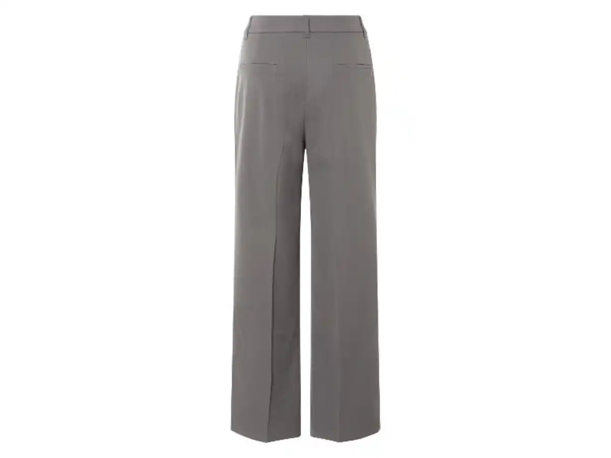Bild 4 von esmara® Damen Wide-Leg-Bundfaltenhose, hohe Leibhöhe