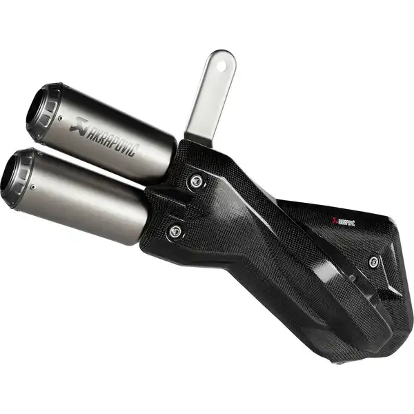 Bild 1 von Akrapovic Auspuff Slip-On Titan für Ducati Multistrada 950/V2 /S 2021-