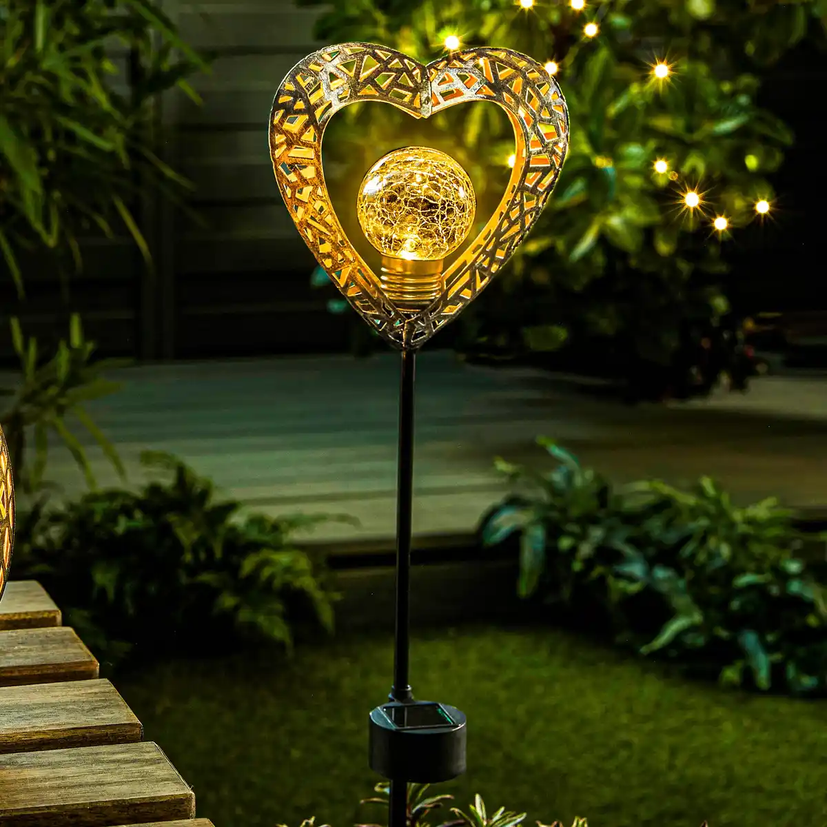 Bild 1 von Solar-Stab Herz, ca. 13,5x59cm