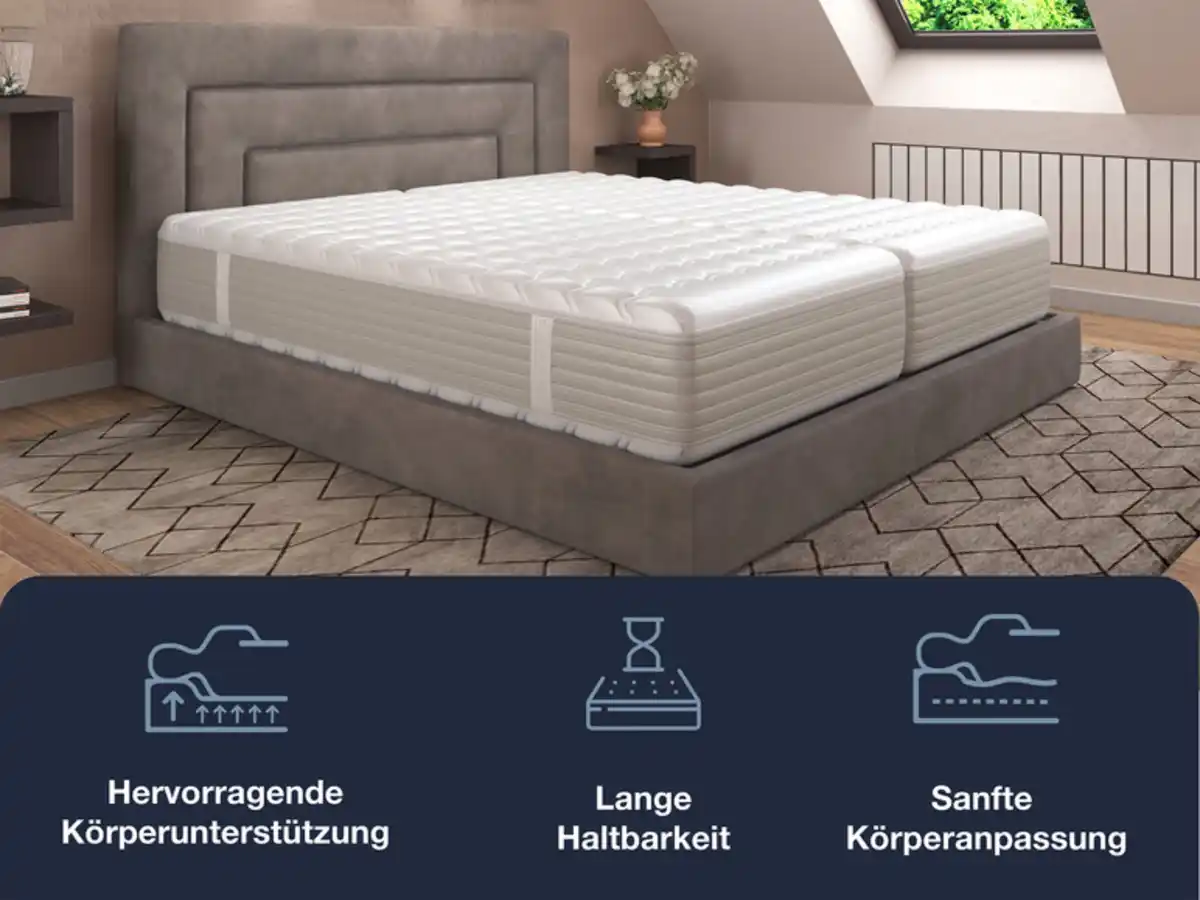 Bild 3 von Hn8 Schlafsysteme 7-Zonen Kaltschaummatratze »XXL Gelstar KS«