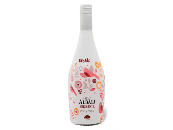 Bild 1 von Vina Albali Rosado Frizzante Low Alcohol, teilweise fermentierter Traubenmost