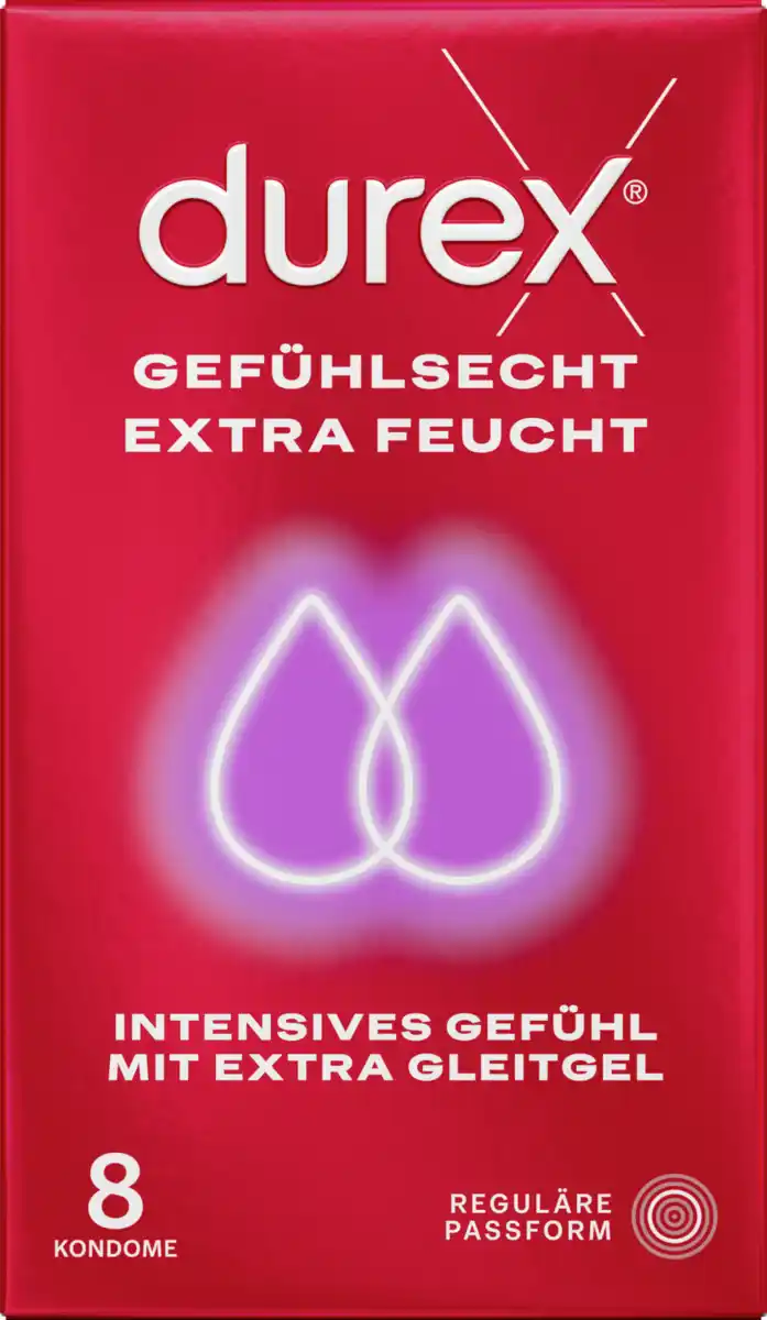 Bild 1 von Durex Gefühlsecht Extra Feucht Kondome
