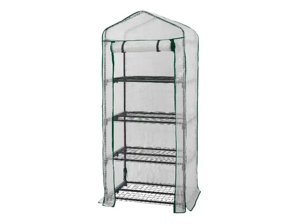 Bild 3 von PARKSIDE® Gewächshaus, 69 x 160 x 49 cm, mit Regalböden,  8 kg