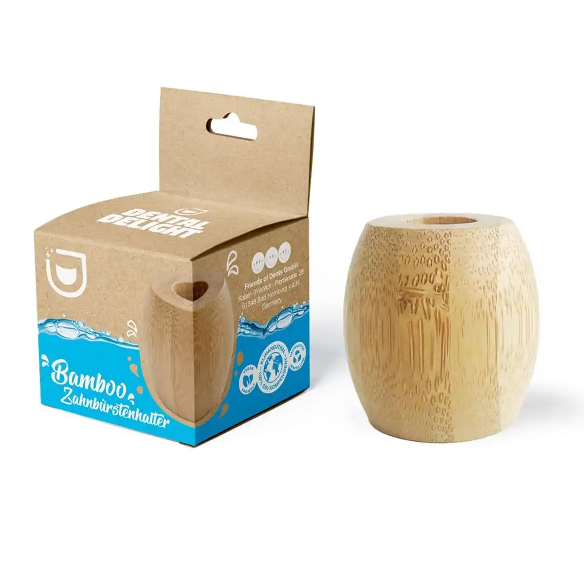 Bild 1 von Dental Delight Bamboo Zahnbürstenhalter