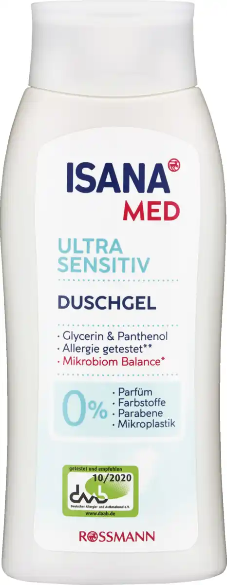 Bild 1 von ISANA MED Duschgel Ultra Sensitiv, 250 ml