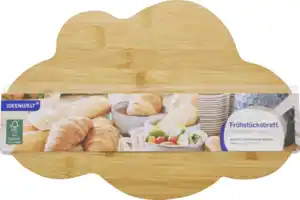IDEENWELT Frühstücksbrett Wolke