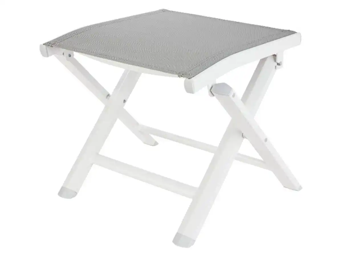 Bild 1 von LIVARNO home Alu-Klapphocker »Houston«, weiß/hellgrau