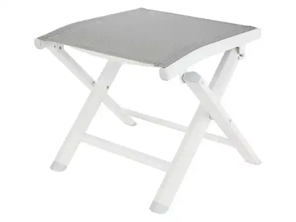 Bild 1 von LIVARNO home Alu-Klapphocker »Houston«, weiß/hellgrau