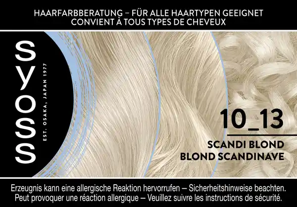 Bild 3 von Syoss Coloration 10_13 Scandi Blond