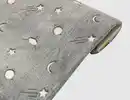Bild 1 von Microfleece Mond, Sterne Grau