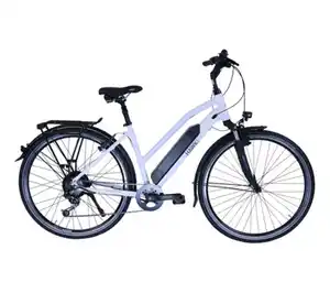 HAWK Bikes E-Bike Damen »e-Trekking Lady BAFANG«, grau, 28 Zoll, 46-cm-Rahmen