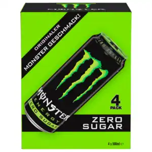 Monster Energy Zero Sugar 4x0,5l