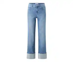 Angels Jeans »Lara« Straight Fit Turn Up, light blue