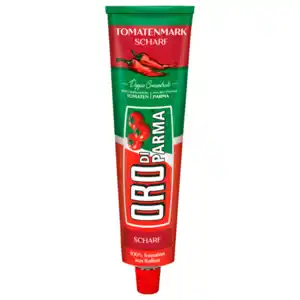 Oro di Parma Tomatenmark mit Paprika scharf 200g